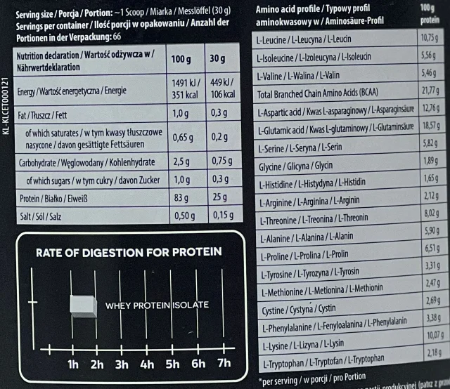 Протеин Levro Iso Whey