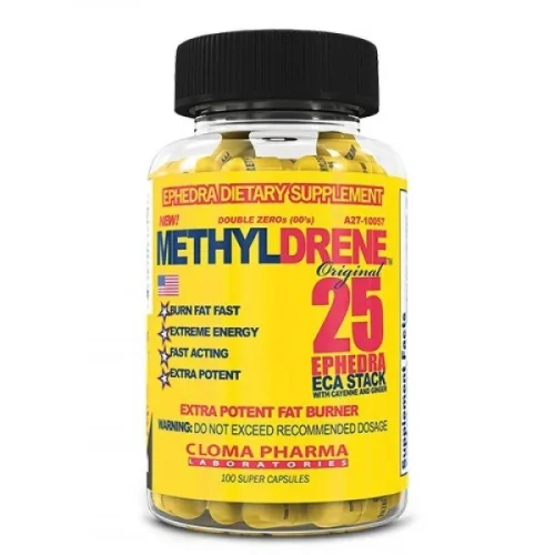 Cloma Fharma - Methyldrene 25 Ephedra Eca Stack (100кап)
