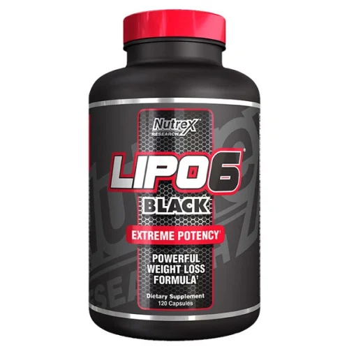 Nutrex Lipo 6 Black New