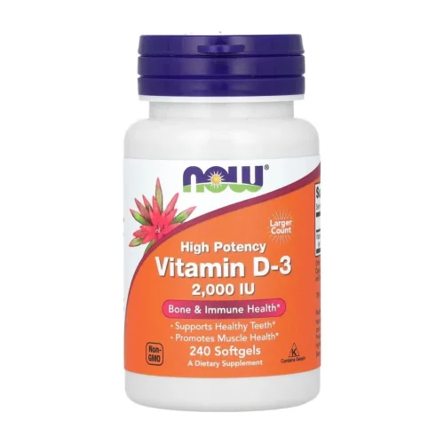 Now Foods D3 2000 UI 240 soft gels