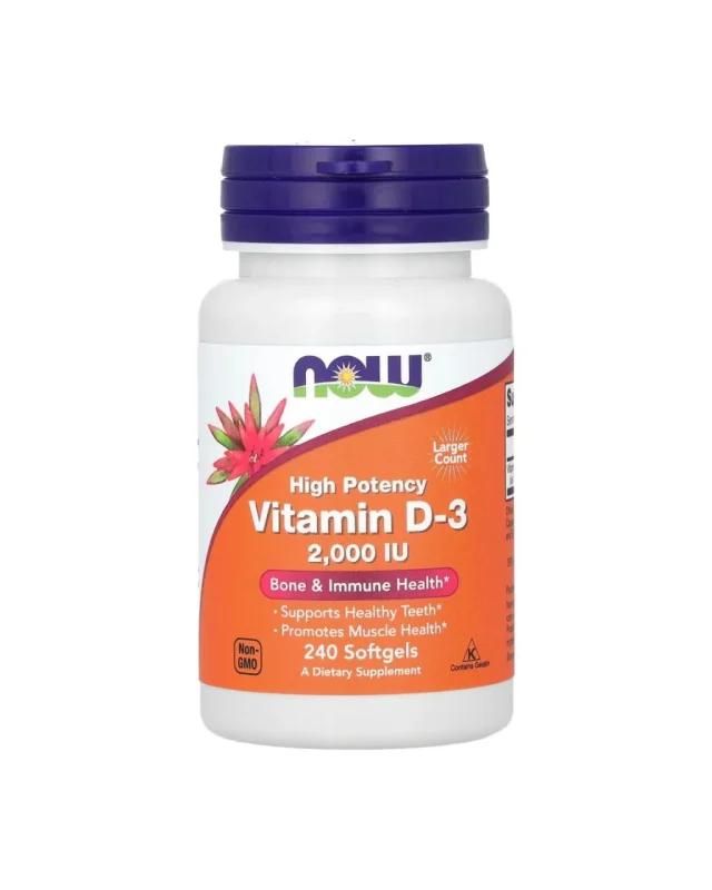 Now Foods D3 2000 UI 240 soft gels