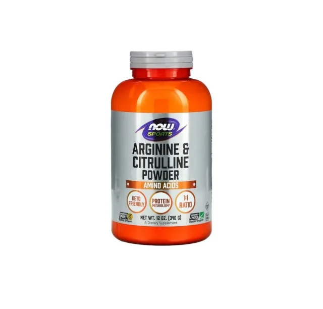 Now sports Arginine and citrulline