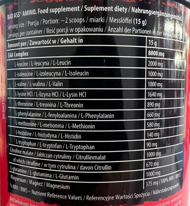 Bad Ass Amino