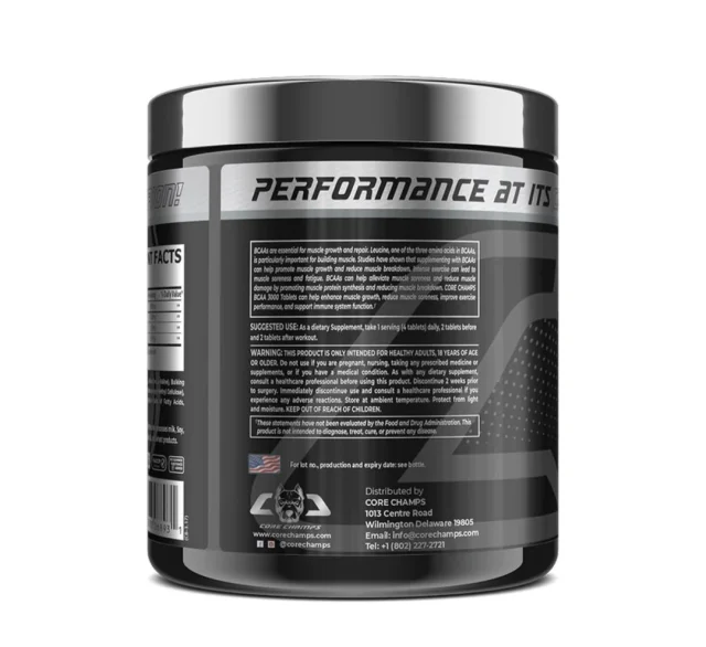 Core Champs BCAA 200 tab