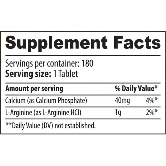 Dexter Jackson L-arginine 1000mg