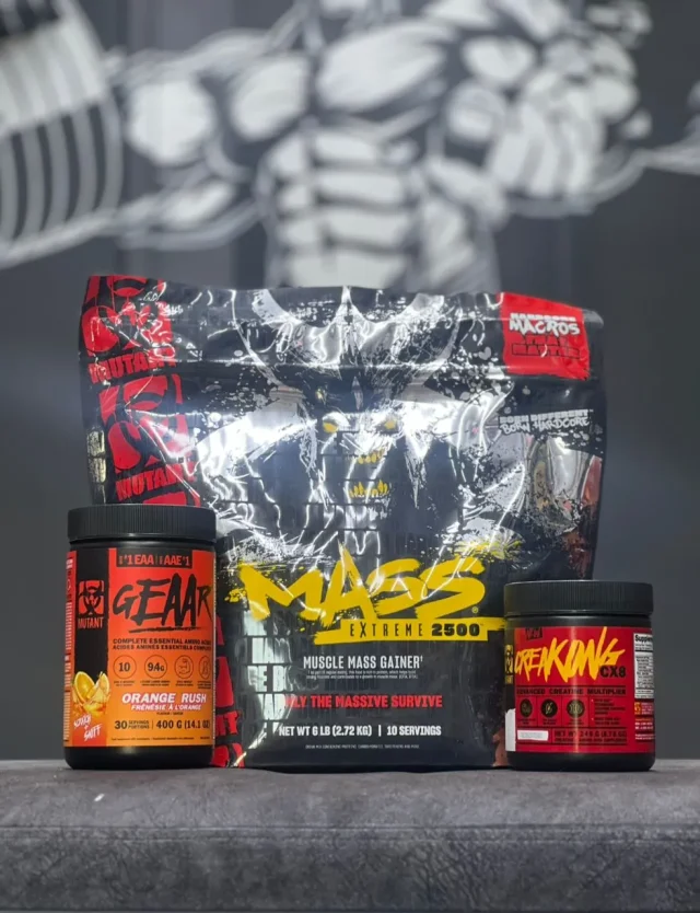Mutant Mass Extreme 2500, Mutant GEAAR, Mutant CreaKONG CX8
