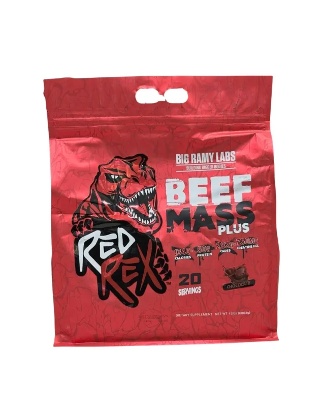 Big Ramy Labs Beef Mass Plus Red Rex