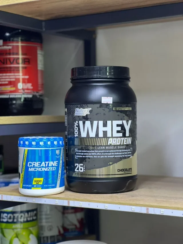 Nutrex 100% Whey Protein + MR Creatine Micronized