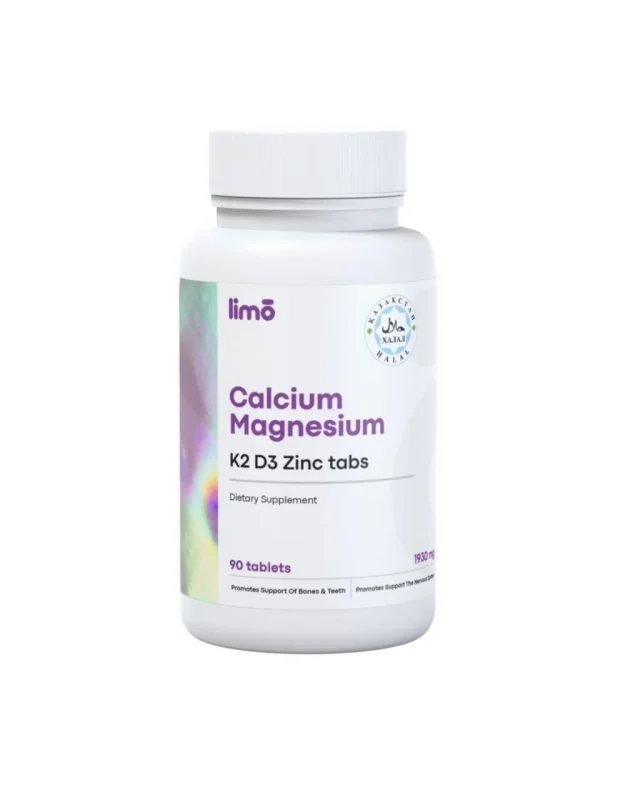 Limo Calcium Magnesium K2 D3 Zinc tabs