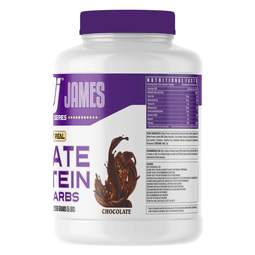 DennisJamesIsolate03 Dennis James ISO Protein Zero Carb