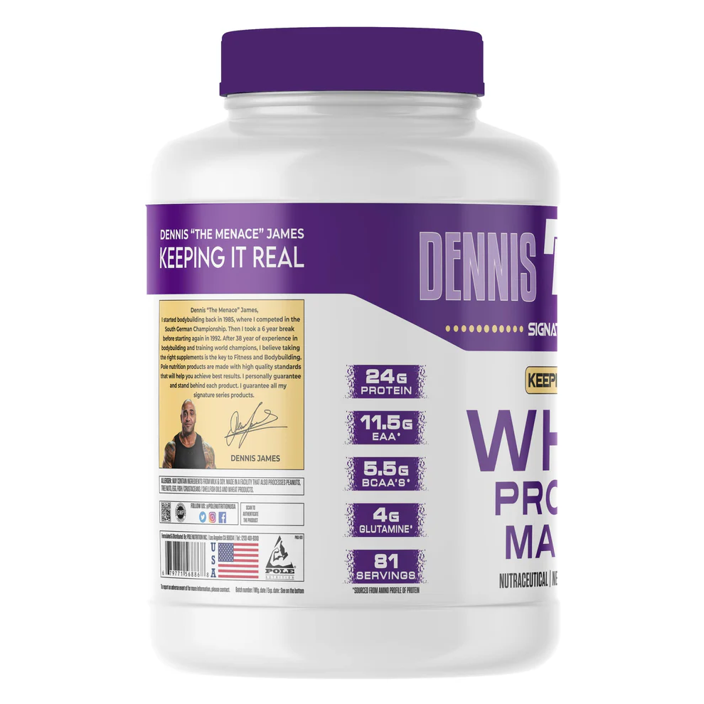 DennisJamesWhey02 Dennis James Whey Protein Matrix