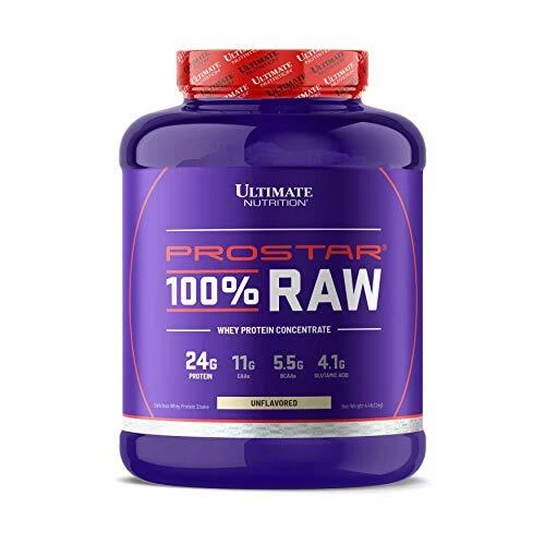 Ultimate Nutrition Prostar Raw Whey Protein Concentrate Powder