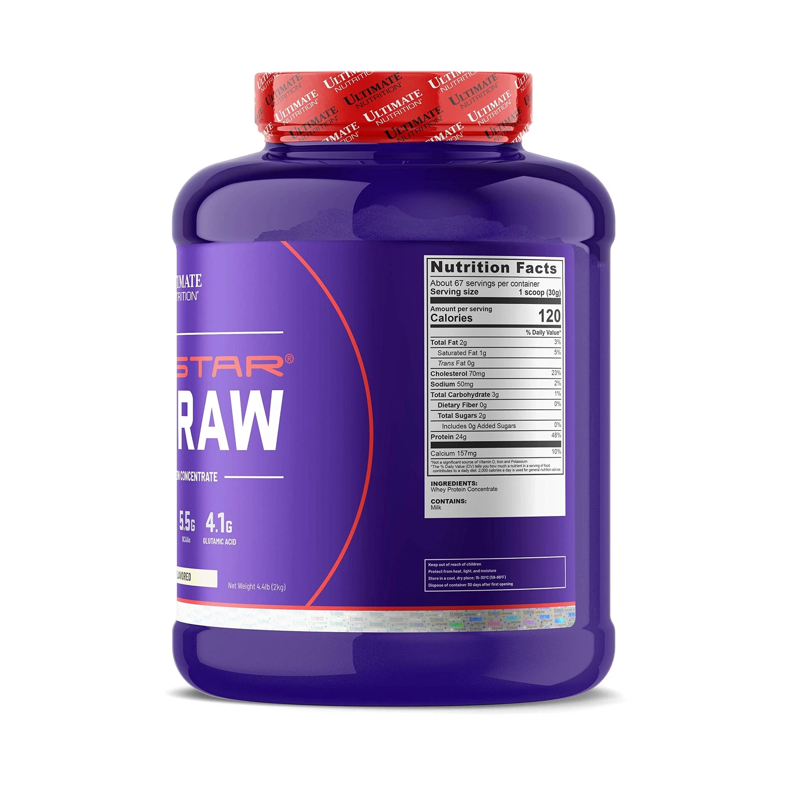 UN-Prostar-Raw-Whey-1 Ultimate Nutrition Prostar Raw Whey Protein Concentrate Powder