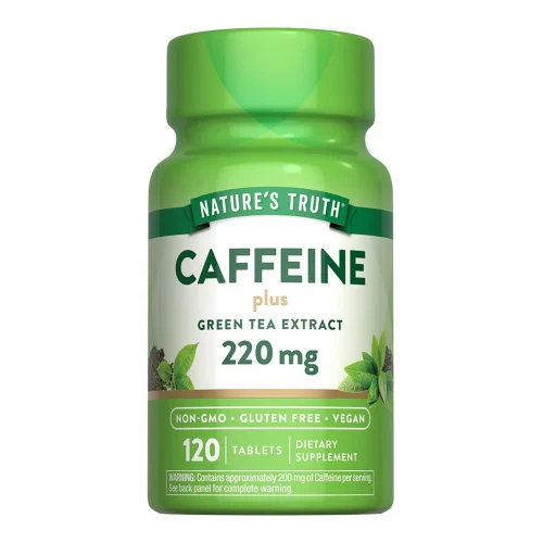Nature’s Truth Caffeine + Green Tea Extract