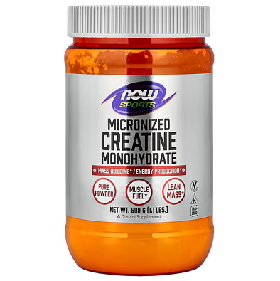 NOW Sports Micronized Creatine Monohydrate 500 g